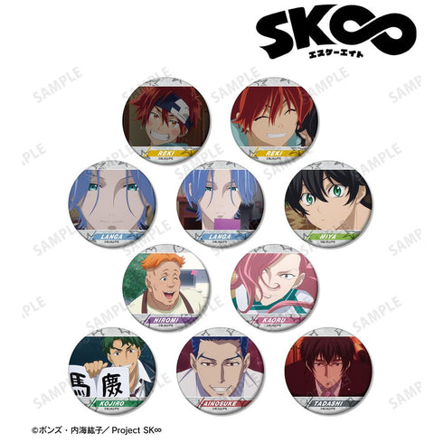 『SK∞ エスケーエイト』トレーディング場面写マット缶バッジ(単位/BOX)